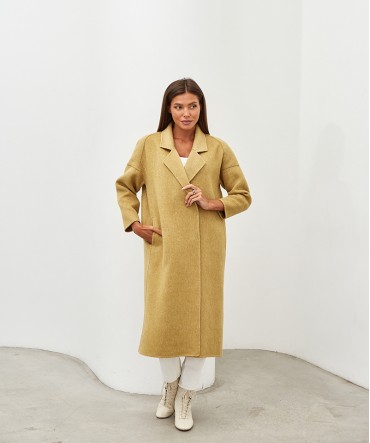 Пальто из 100% шерсти 100 см (9850)