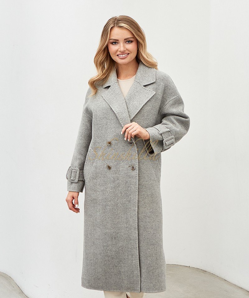 Пальто из 100% шерсти 110 см (21030)