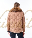Куртка с мехом енота 70 см (bldf79-04)