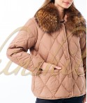 Куртка с мехом енота 70 см (bldf79-04)